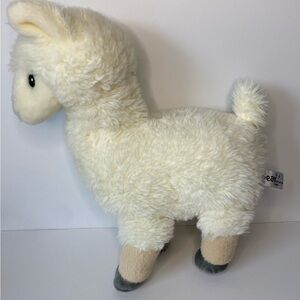 The Bear Factory Lama White Plush Stuffed Toy 12” 2001